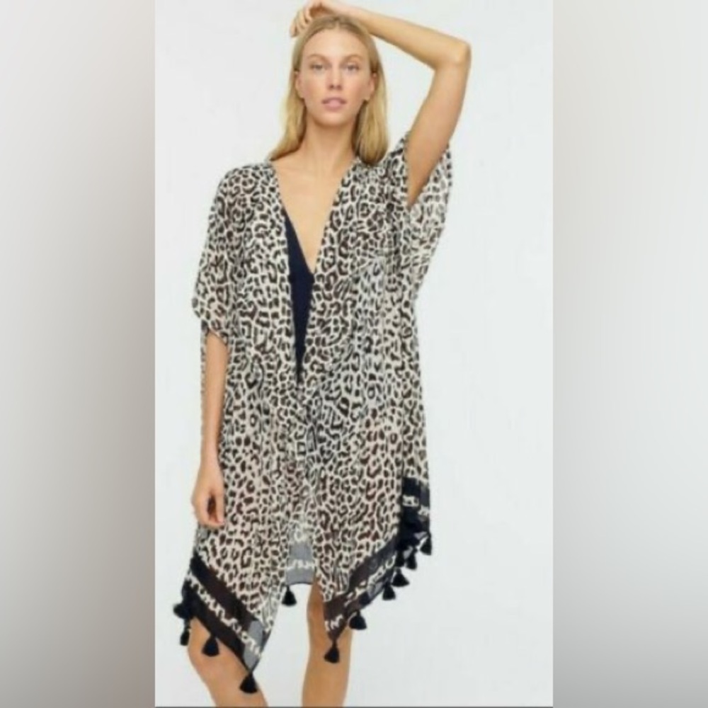 J. Crew leopard coverup